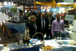 In the tourist exhibition of London Antiperifereiarchis Dodecanese F. Chatzidiakos
