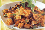 Aubergine with Bulgur