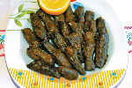 “Dolmadakia or Yaprakia” (Stuffed Vine Leaves) 